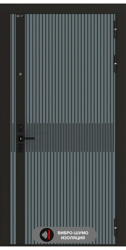 Входные двери Лабиринт Иссида (двухсистемный замок)