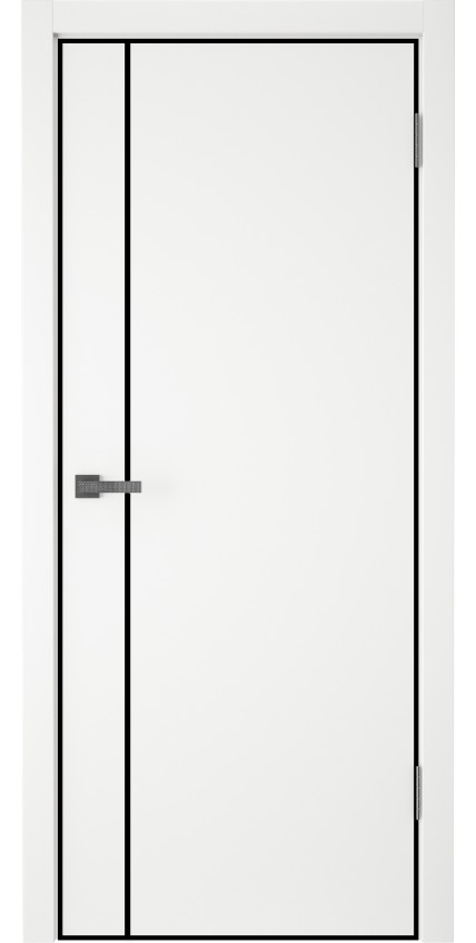МЕЖКОМНАТНАЯ ДВЕРЬ ПЭТ 5 с черной кромкой