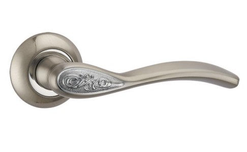 Ручка Punto (Пунто) раздельная RUMBA TL SN/CP-3 матовый никель/хром