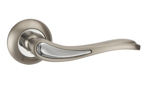 Ручка Punto (Пунто) раздельная SALSA TL SN/CP-3 матовый никель/хром