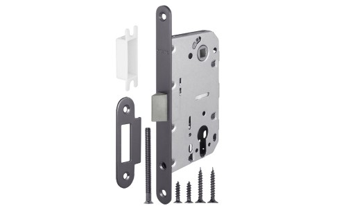 Защелка Fuaro (Фуаро) врезная PLASTIC P85 под цилиндр