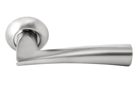 Дверные ручки Rucetti RAP 18 SN/CP 