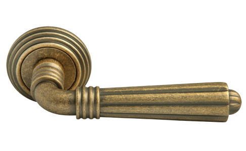 Дверные ручки Rucetti RAP-CLASSIC-L 5 OMB Цвет - старая античная бронза